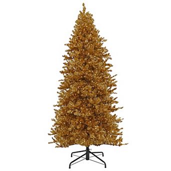 National Tree Company 9-ft. Pre-Lit Gold Finish Metallic Artificial Christmas Tree
