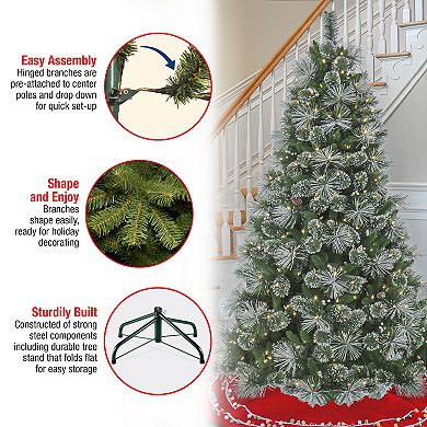 National Tree Company 7.5-ft. LED Bryson Pine Artificial Christmas Tree