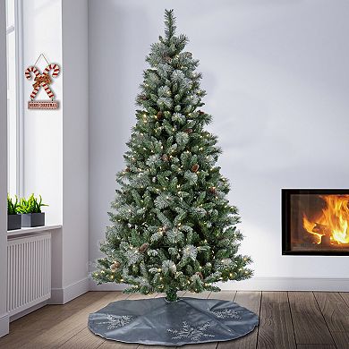 National Tree Company 7.5-ft. LED Conconully Pine Artificial Christmas Tree