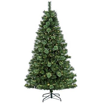 National Tree Company 7.5-ft. LED Ontaria Pine Artificial Christmas Tree