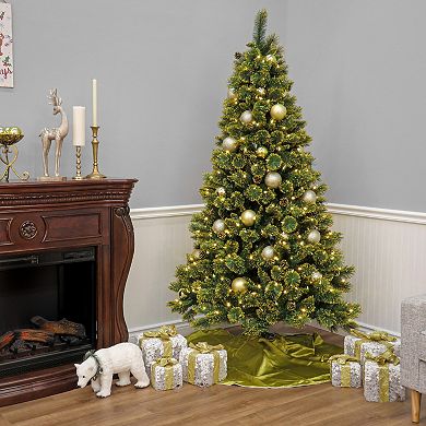 National Tree Company 7-ft. LED Maine Pine Artificial Christmas Tree