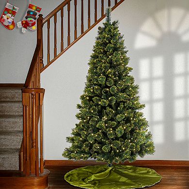 National Tree Company 7-ft. LED Maine Pine Artificial Christmas Tree