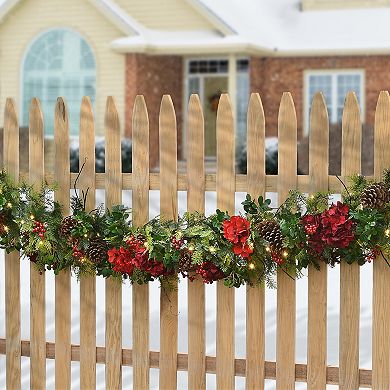 National Tree Company 9-ft. Vienna Waltz LED Artificial Garland