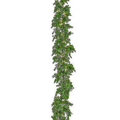 National Tree Company 9-ft. Pre-Lit Cedar Artificial Garland