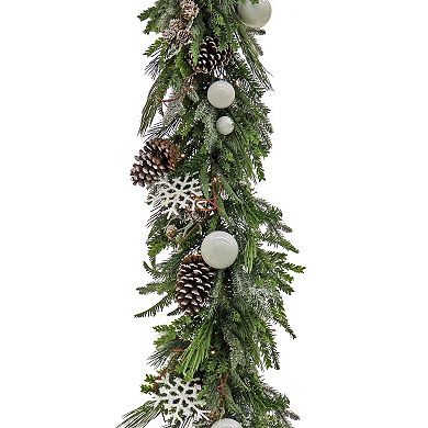 National Tree Company 9-ft. Pre-Lit Alpine Artificial Garland