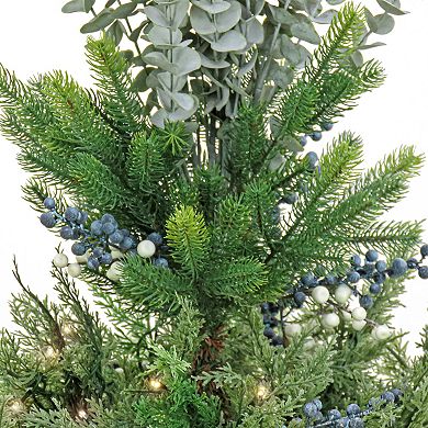 National Tree Company 4-ft. LED Cedar Evergreen Porch Artificial Floor Decor