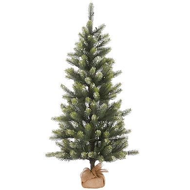 National Tree Company 4.5-ft. Trinity Spruce LED Artificial Christmas Tree