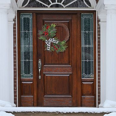 National Tree Company Christmas Mixed Pine Berries Artificial Wreath