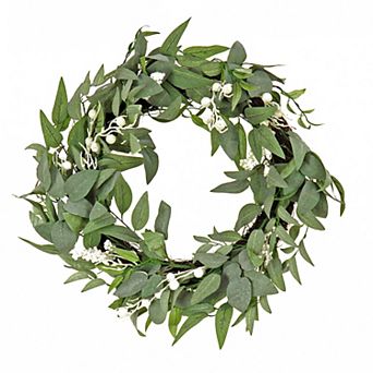 National Tree Company Mixed Leaves Christmas Artificial Wreath