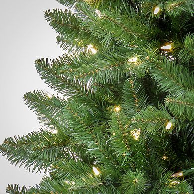 National Tree Company 7.5-ft. LED Crater Pine Artificial Christmas Tree