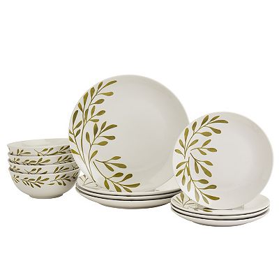 The Big One® Leaves 12-pc. Dinnerware Set