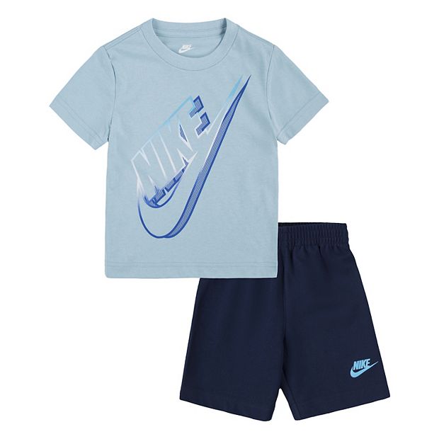 Nike Toddler T-Shirt and French Terry Shorts Set.