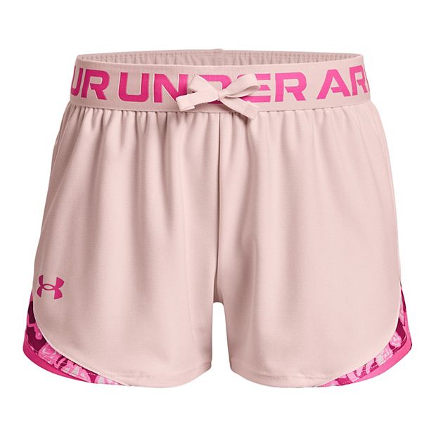  Under Armour Girl's Play Up Tricolor Shorts (Big Kids