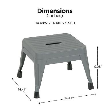 Cosco 2-pack 1-Step Stackable Step Stool