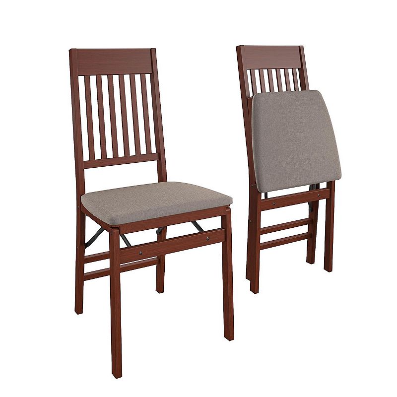 53694698 Cosco Folding Chair 2-Pack, Brown sku 53694698