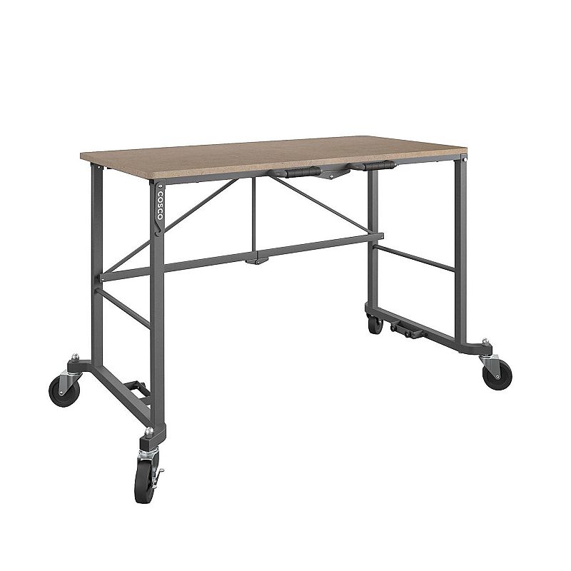 53694700 Cosco Portable Folding Work Desk, Grey sku 53694700