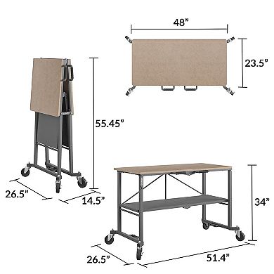 Cosco SmartFold Portable Workbench / Folding Utility Table