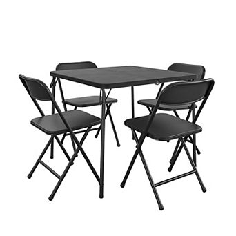 Cosco Folding Table & Chair Dining 5 pc Set