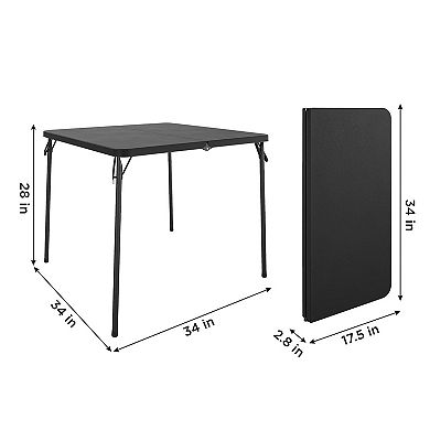 Cosco Folding Table & Chair Dining 5-piece Set