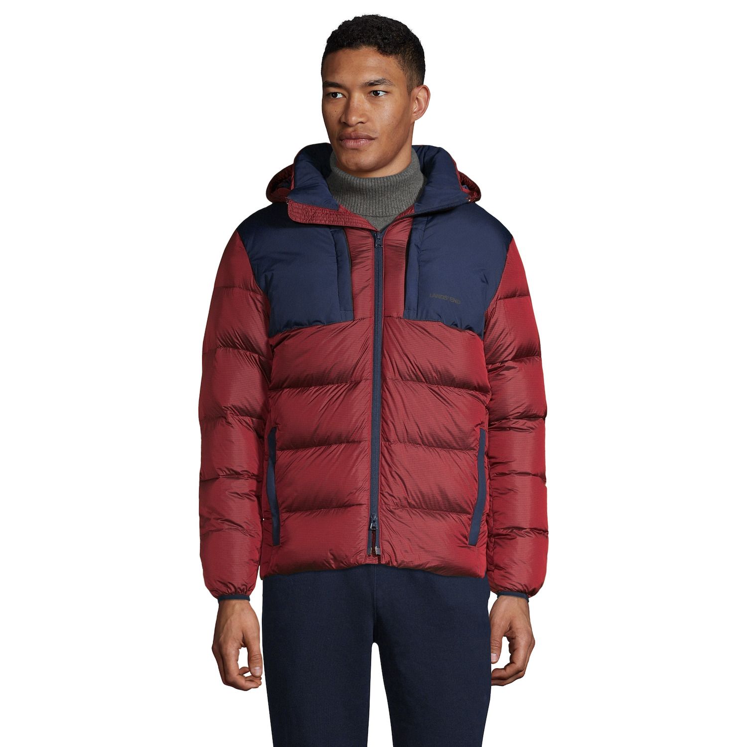 lands end mens 600 down jacket