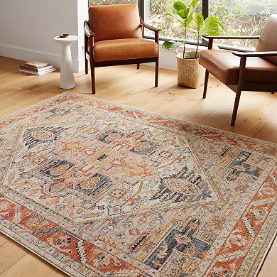 Loloi Jocelyn Sand Multi Rug