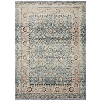 Loloi Jocelyn Sky Multi Accent or Area Rug