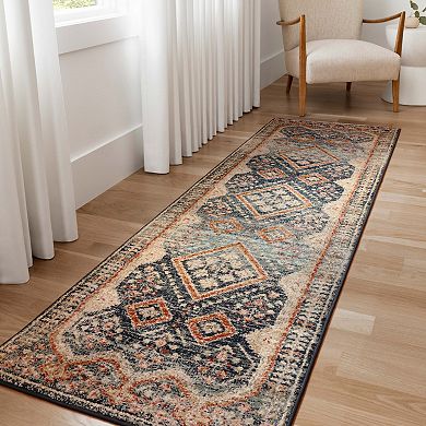 Loloi Nadia Navy Multi Rug