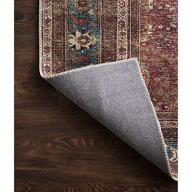 Loloi Nadia Brick Blue Rug