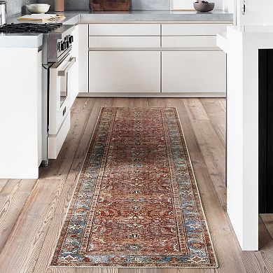 Loloi Nadia Brick Blue Rug