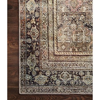 Loloi II Nadia Olive Charcoal Rug