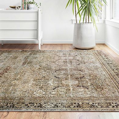 Loloi II Nadia Olive Charcoal Rug