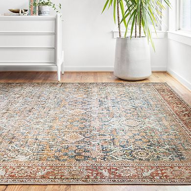 Loloi II Layla Ocean Rust Accent or Area Rug