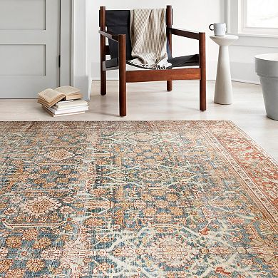 Loloi Layla Ocean Rust Accent or Area Rug