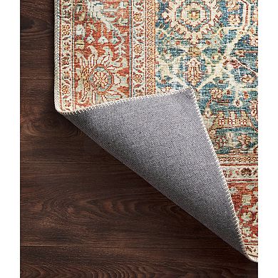 Loloi II Layla Ocean Rust Accent or Area Rug