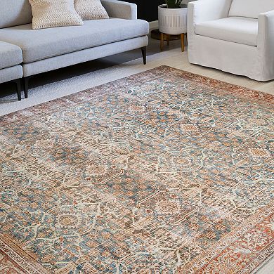 Loloi II Layla Ocean Rust Accent or Area Rug