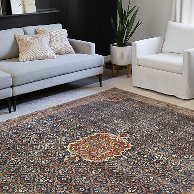 Loloi II Layla Cobalt Blue Spice Rug