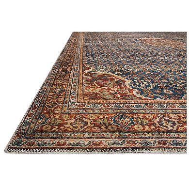 Loloi II Layla Cobalt Blue Spice Rug