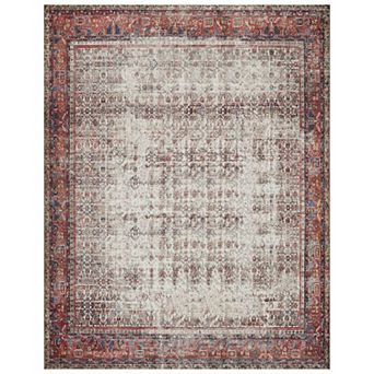 Loloi Layla Ivory Brick Accent & Area Rug