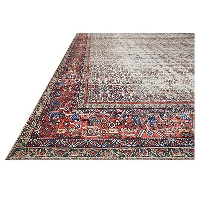 Loloi Nadia Ivory Brick Rug