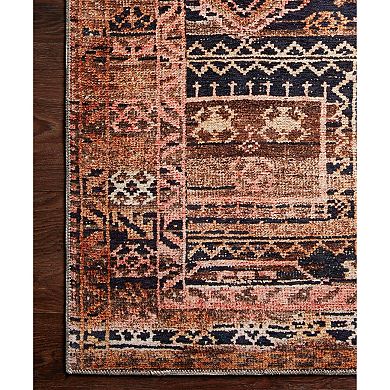 Loloi II Nadia Mocha Blush Rug