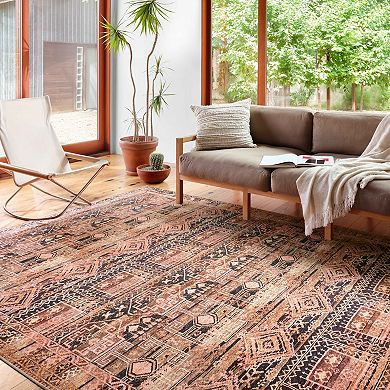 Loloi II Nadia Mocha Blush Rug