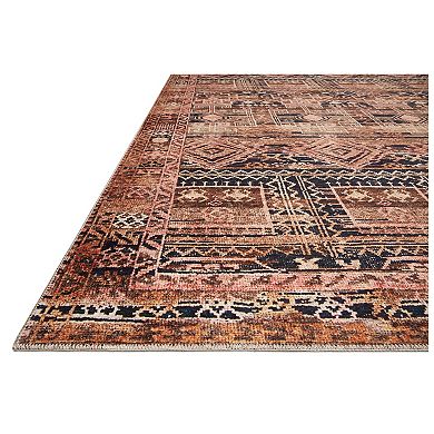 Loloi II Nadia Mocha Blush Rug