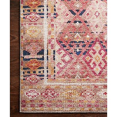 Loloi Nadia Magenta Multi Rug