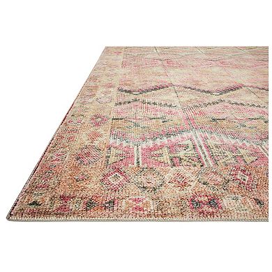 Loloi Nadia Pink Lagoon Rug