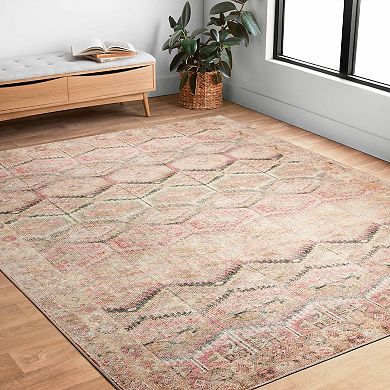 Loloi Nadia Pink Lagoon Rug