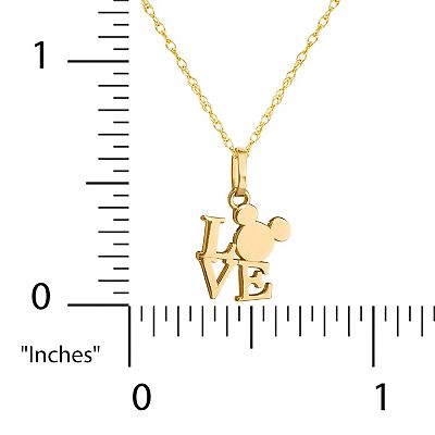 Kohls mickey mouse necklace hot sale