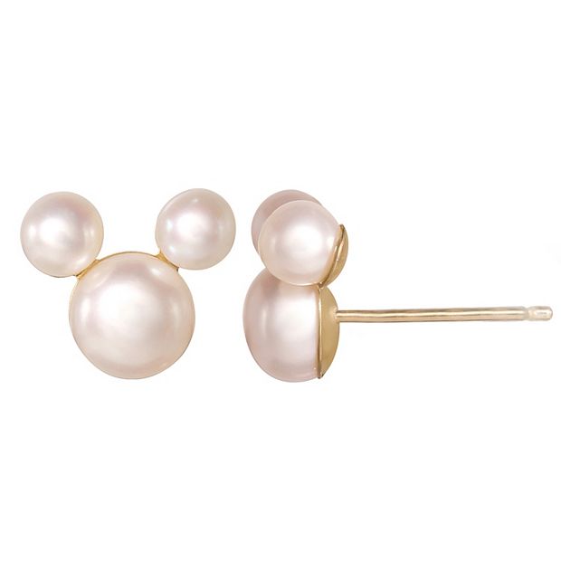 Disney pearl store earrings