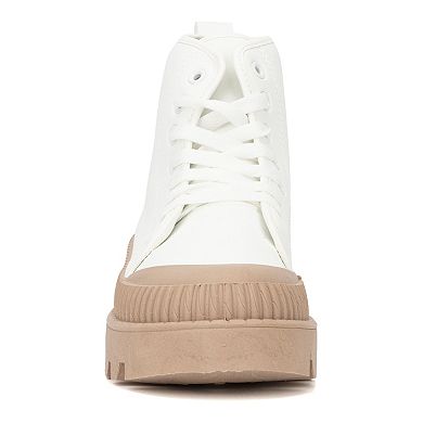 Olivia Miller Treasure Women's High-Top Sneakers