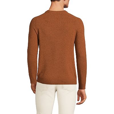 Men s Lands End Lambswool Sweater