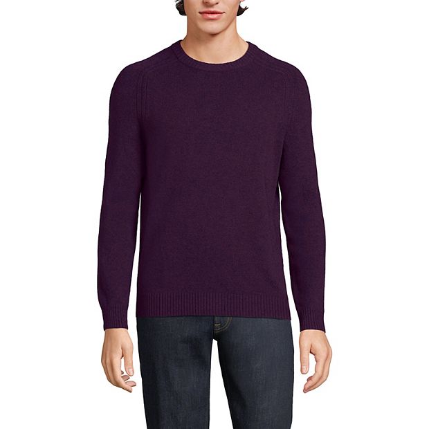 Men s Lands End Lambswool Sweater